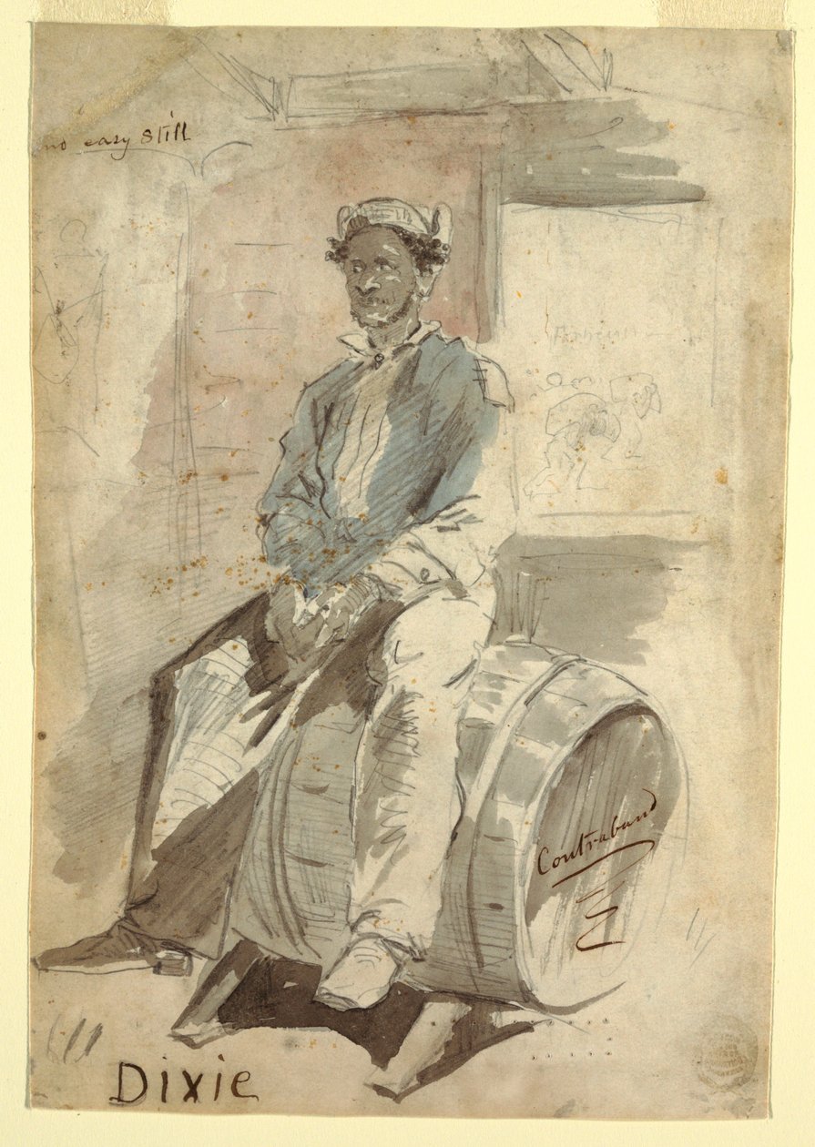 Dibujo, Dixie, 1861 de Winslow Homer