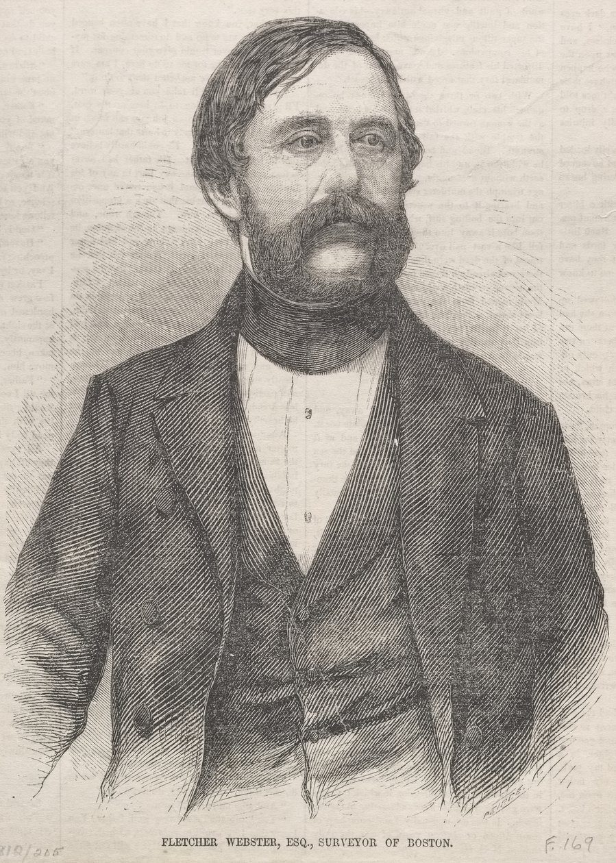 Fletcher Webster, abogado, topógrafo de Boston de Winslow Homer