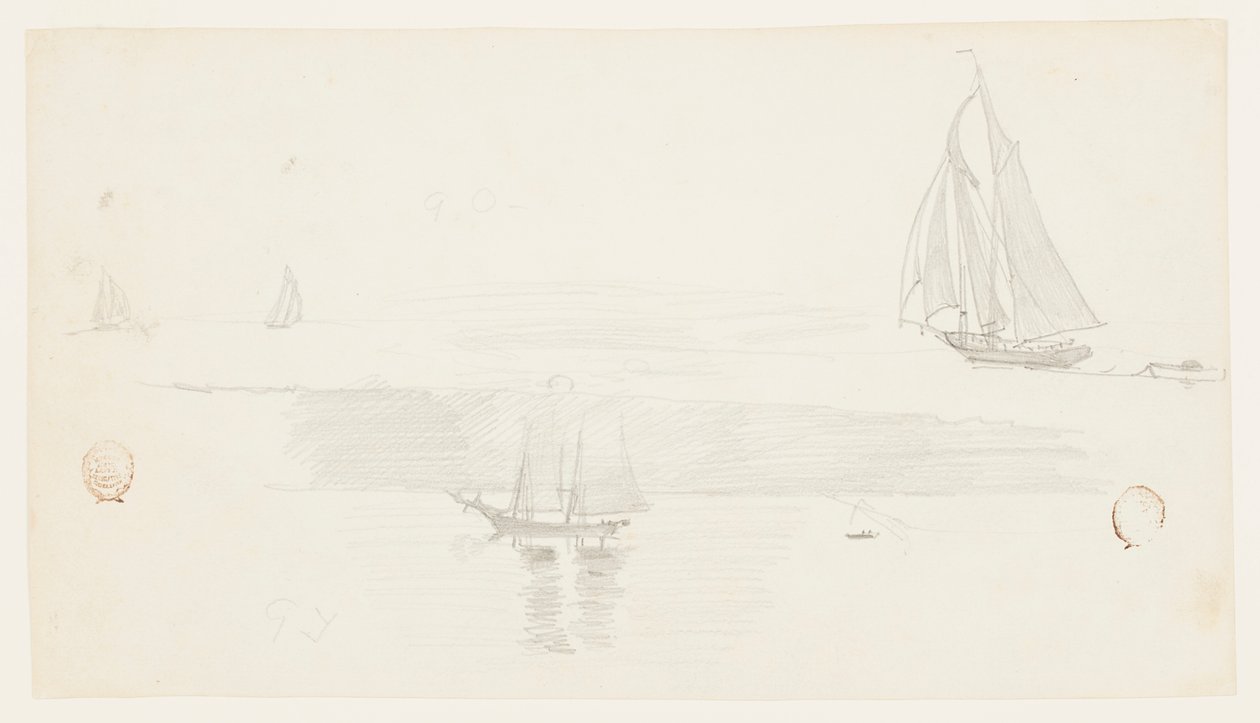 Cuatro goletas de Winslow Homer