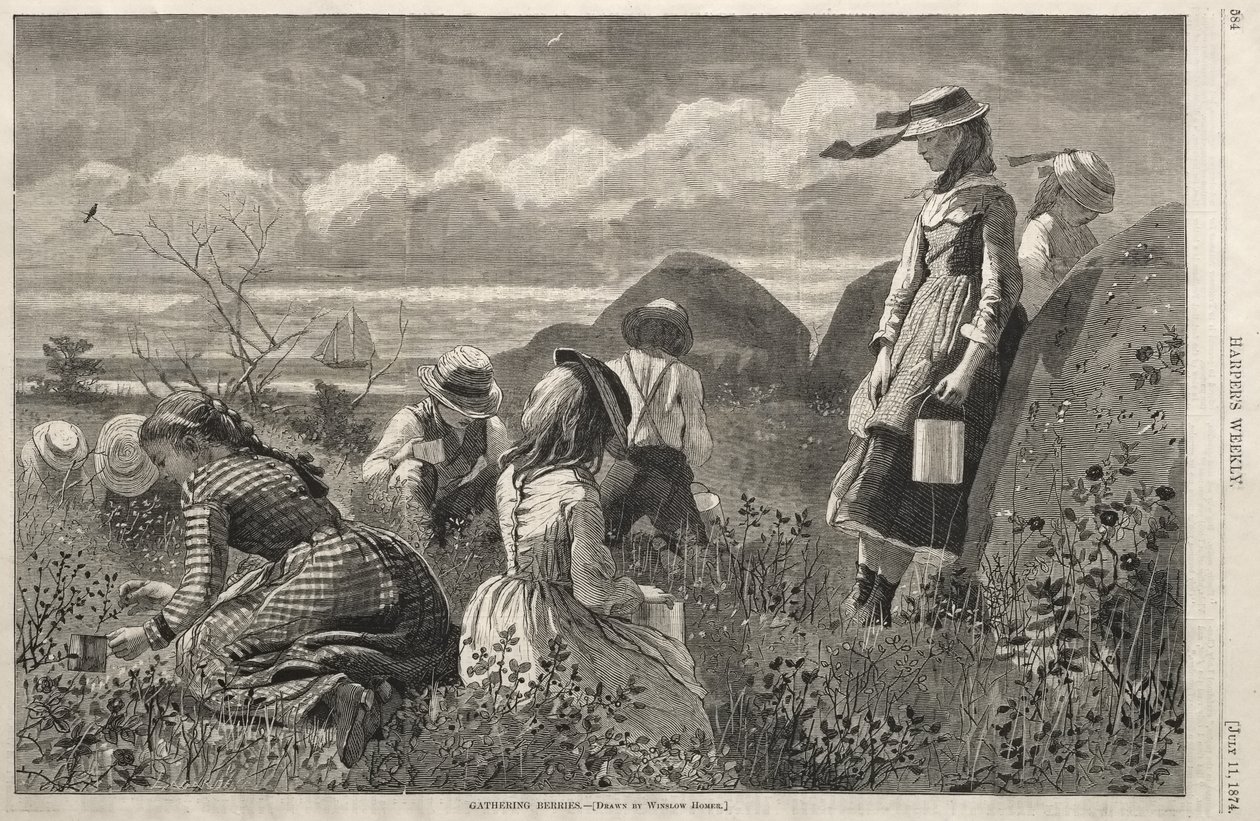 Recolección de bayas de Winslow Homer