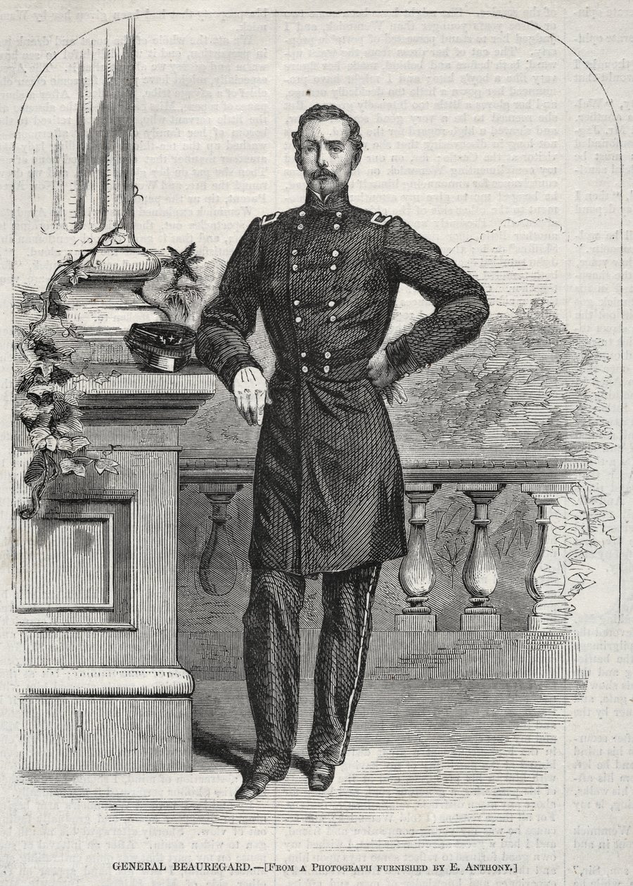 General Beauregard, 1861 de Winslow Homer