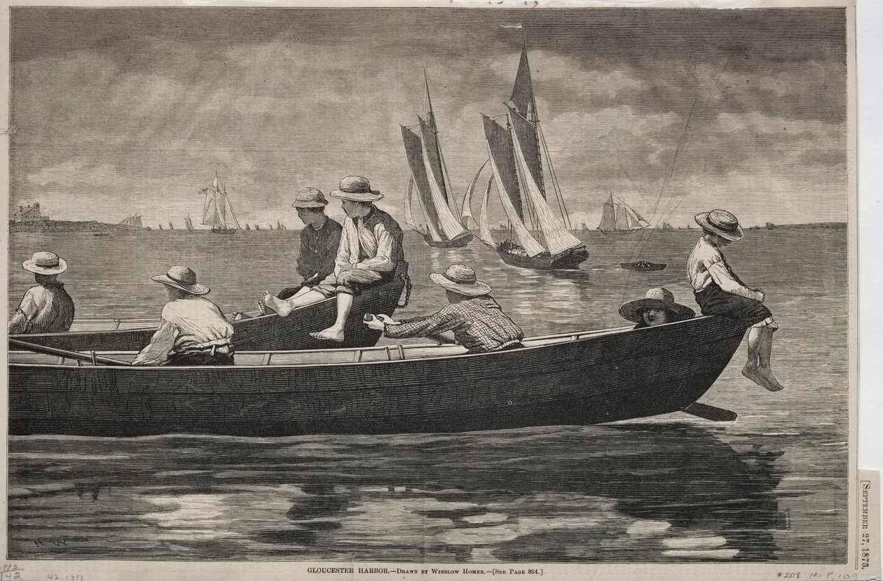 Puerto de Gloucester de Winslow Homer
