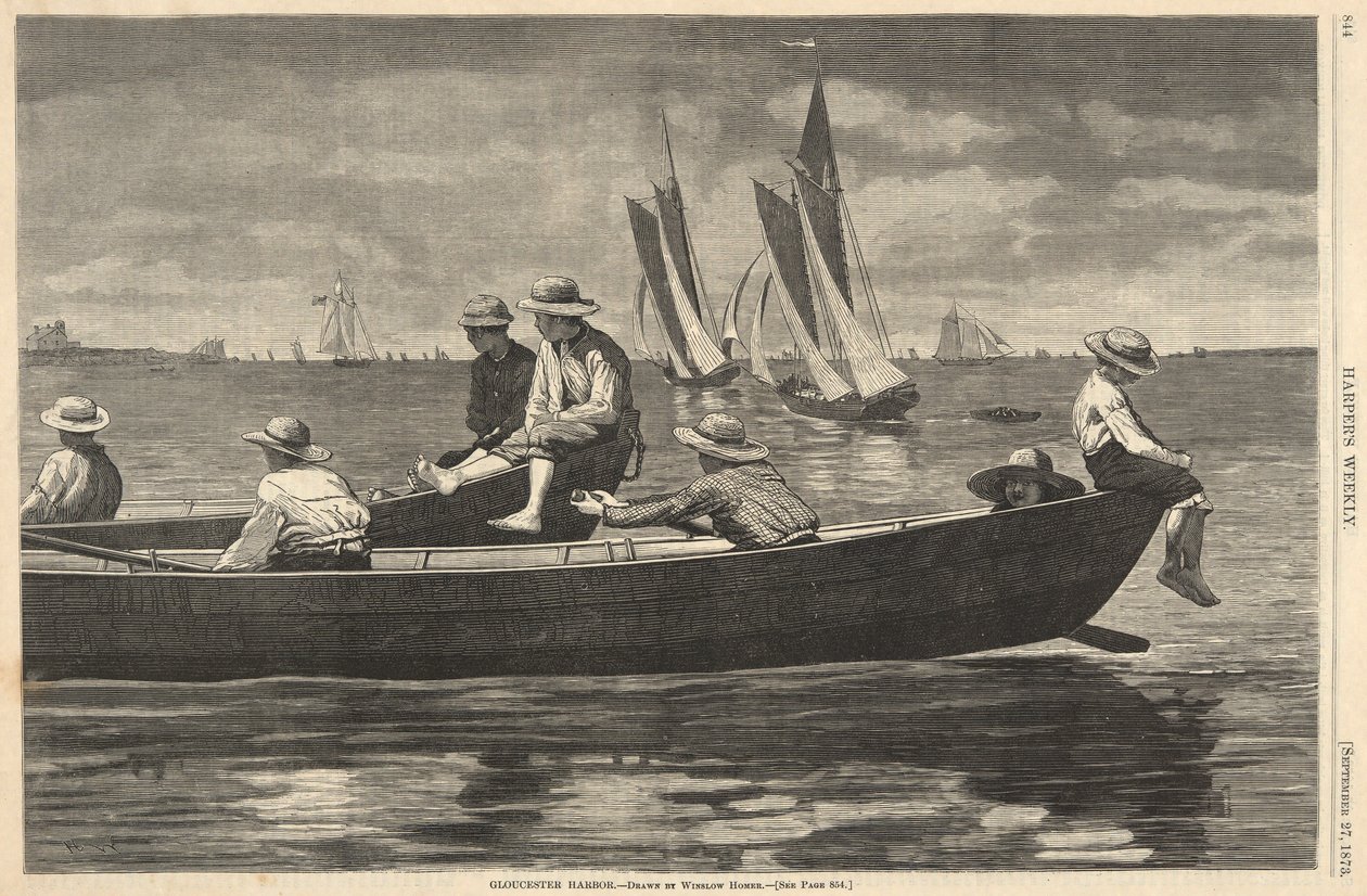Puerto de Gloucester, de Harper de Winslow Homer