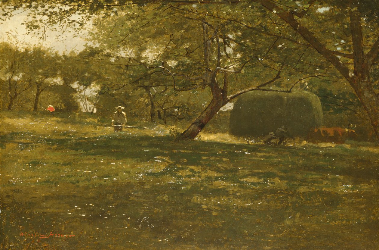 Escena de Cosecha de Winslow Homer