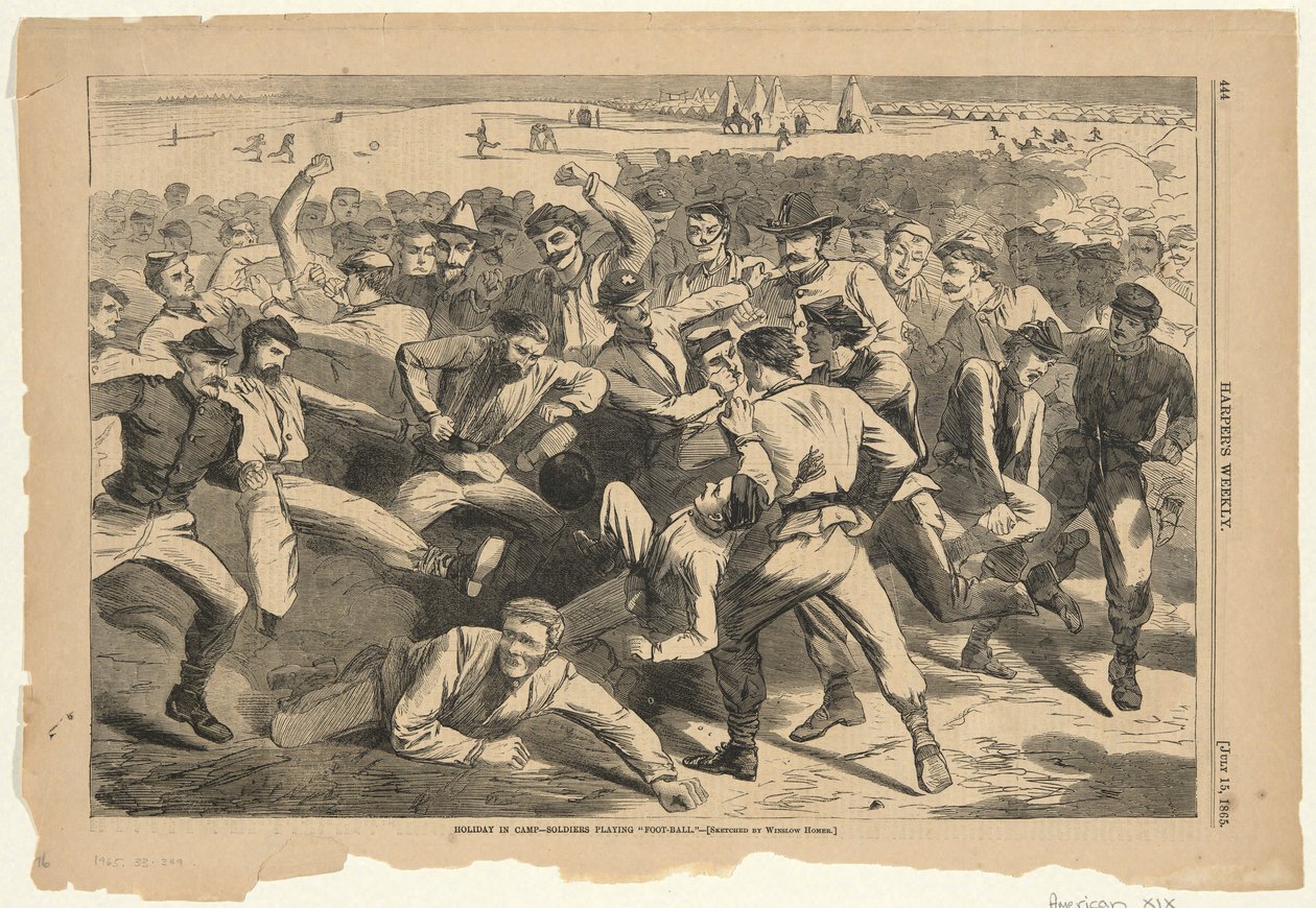 vacaciones en campamento de Winslow Homer