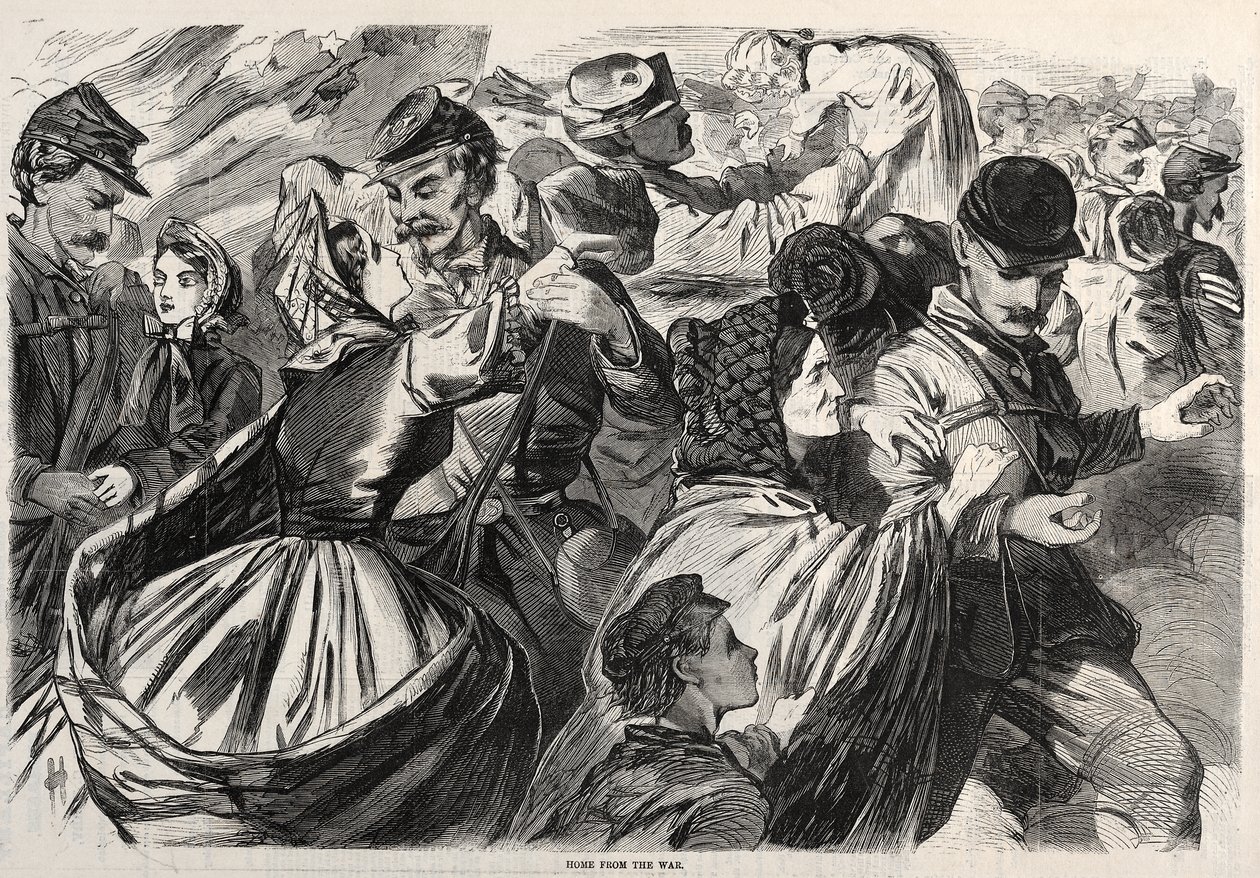 De vuelta a casa tras la guerra de Winslow Homer