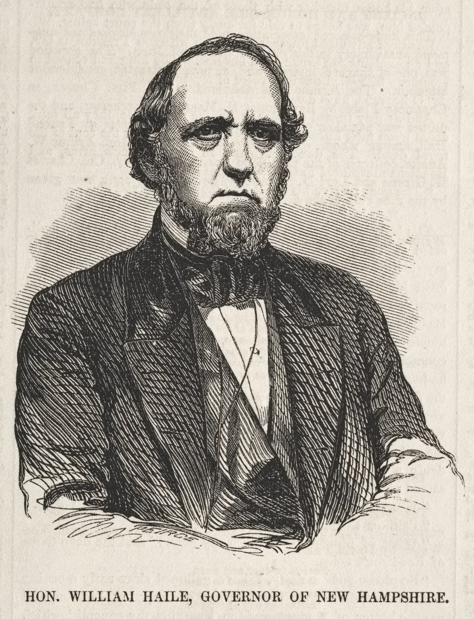 El Honorable William Haile, gobernador de New Hampshire de Winslow Homer