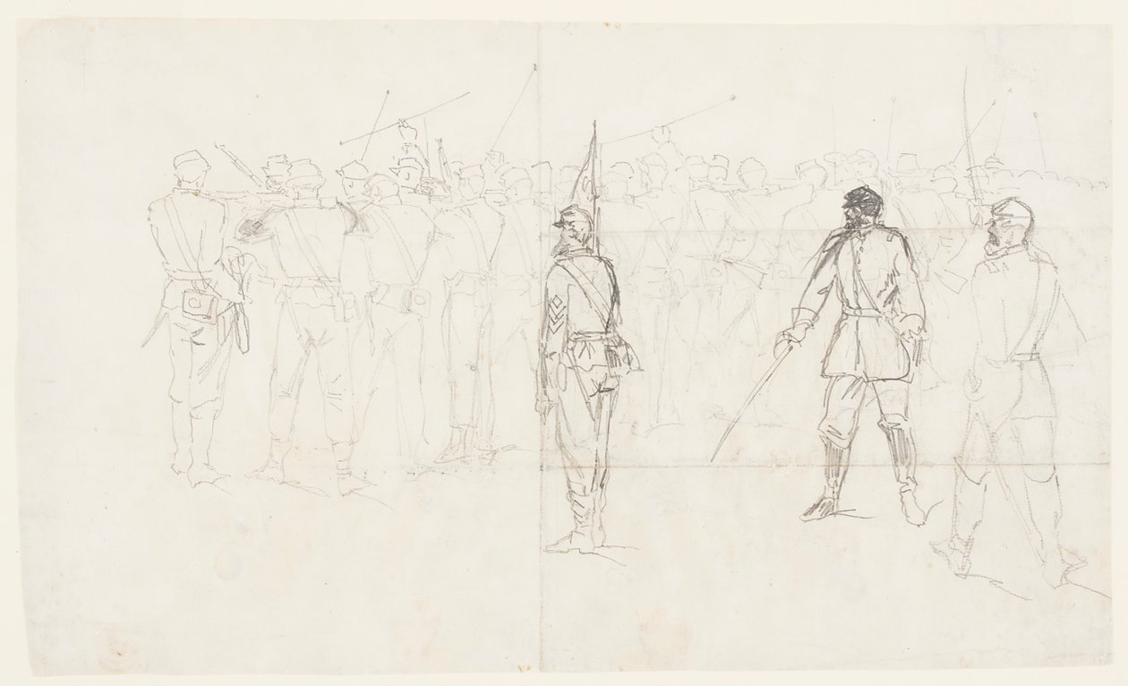 Ejercicio de fusilería de infantería, Regimiento Sickles, Lee