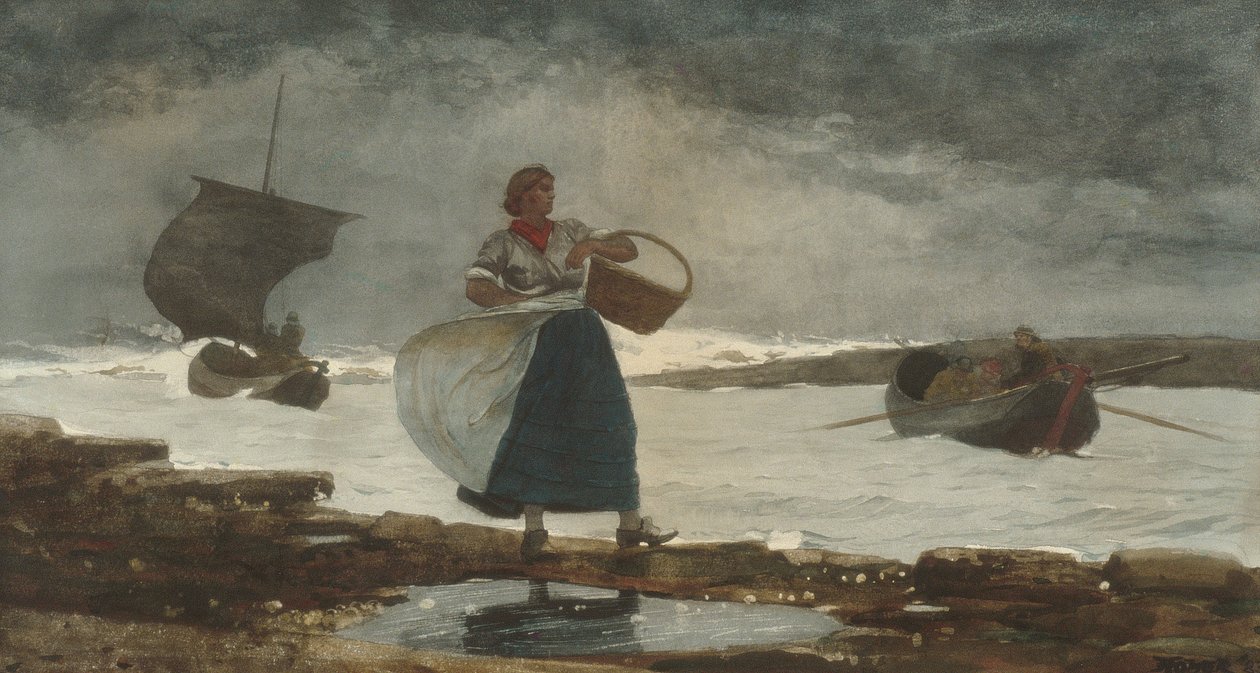 Dentro del bar de Winslow Homer