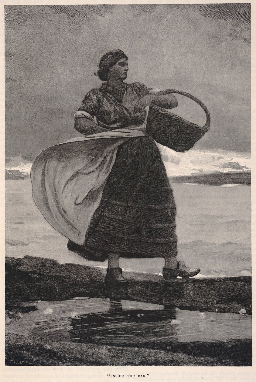 Inside the Bar, de The Century Magazine, noviembre de 1883 de Winslow Homer