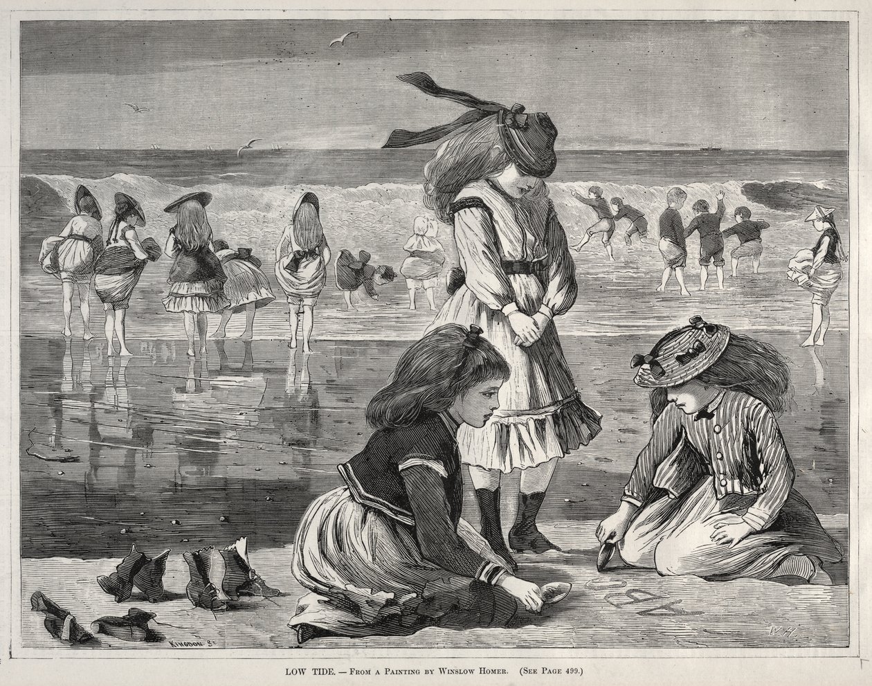 Marea baja de Winslow Homer