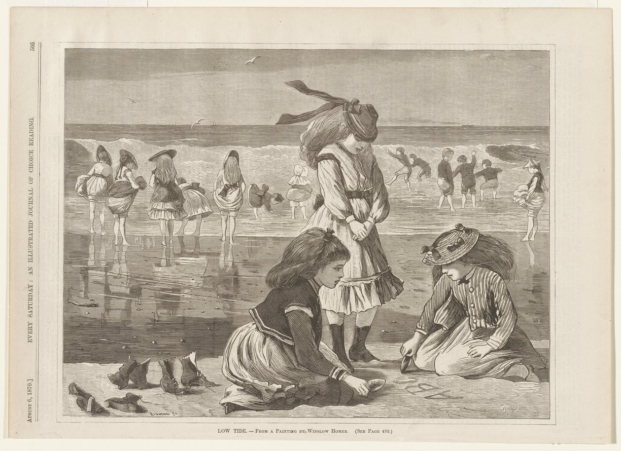 Marea baja de Winslow Homer