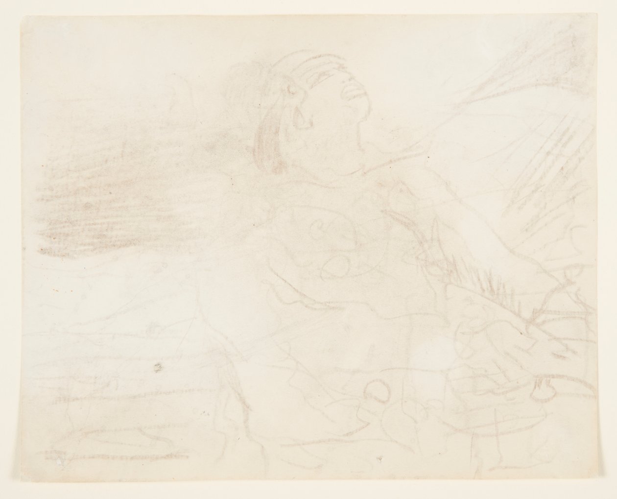 Hombre en una cubierta tocando la campana del barco de Winslow Homer