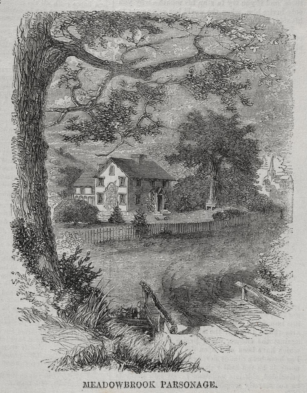 Casa parroquial de Meadowbrook de Winslow Homer