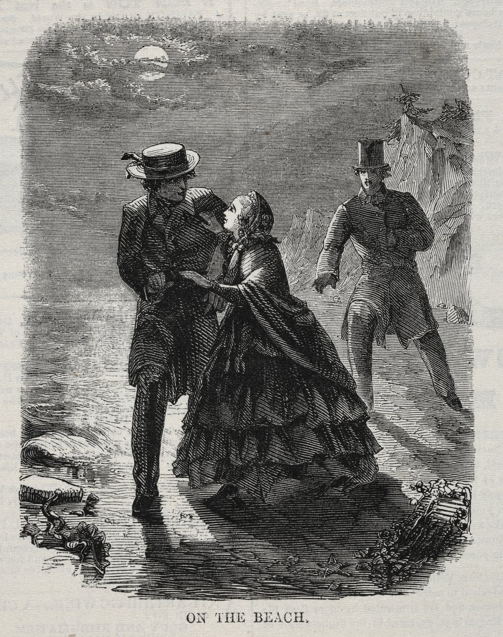 En la playa de Winslow Homer