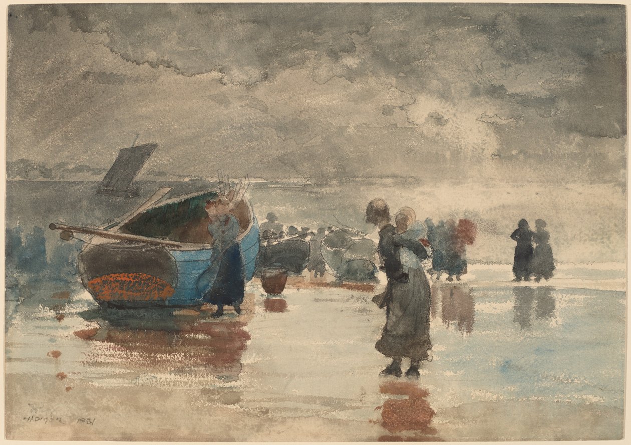 En las arenas de Winslow Homer