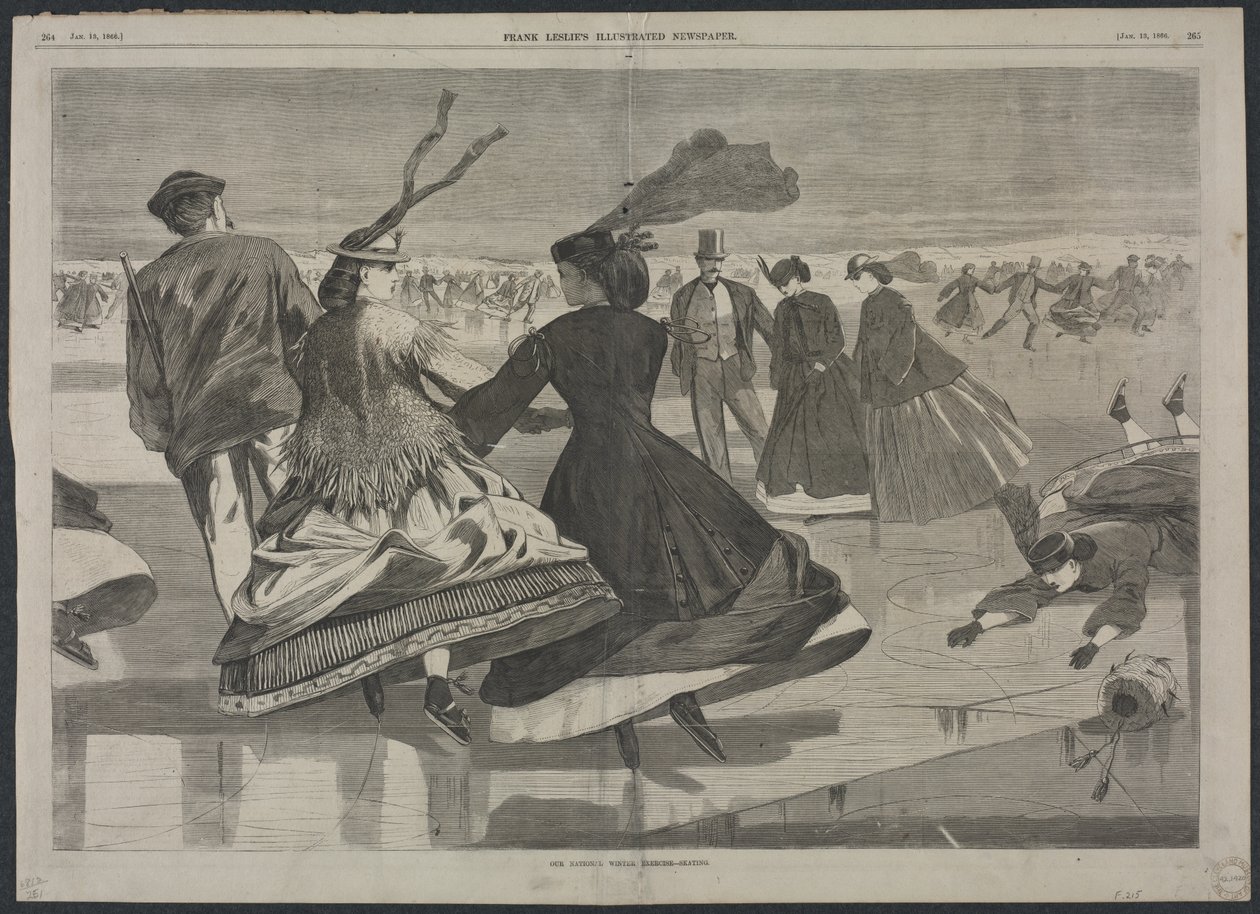 Nuestro ejercicio nacional de invierno: el patinaje de Winslow Homer