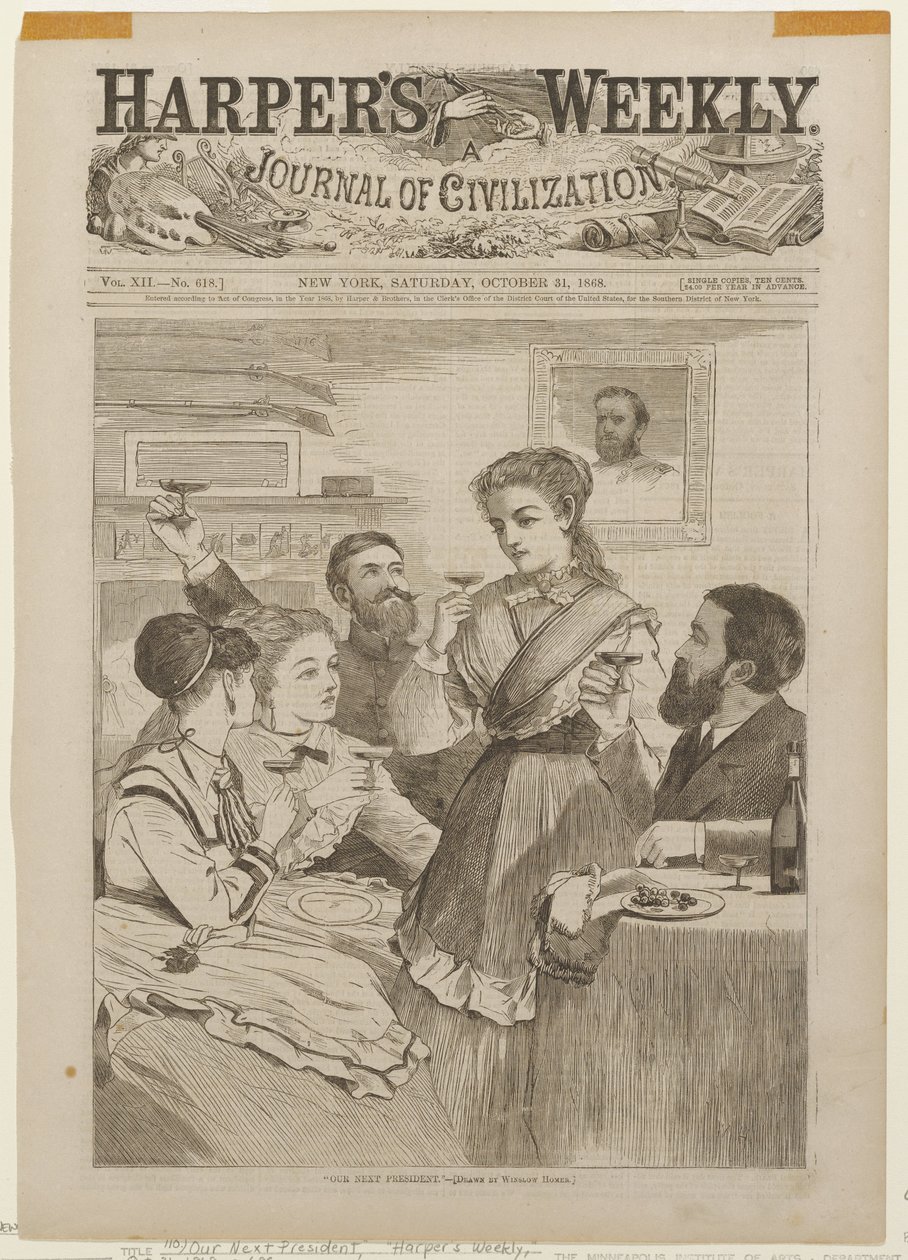 Nuestro próximo presidente de Winslow Homer