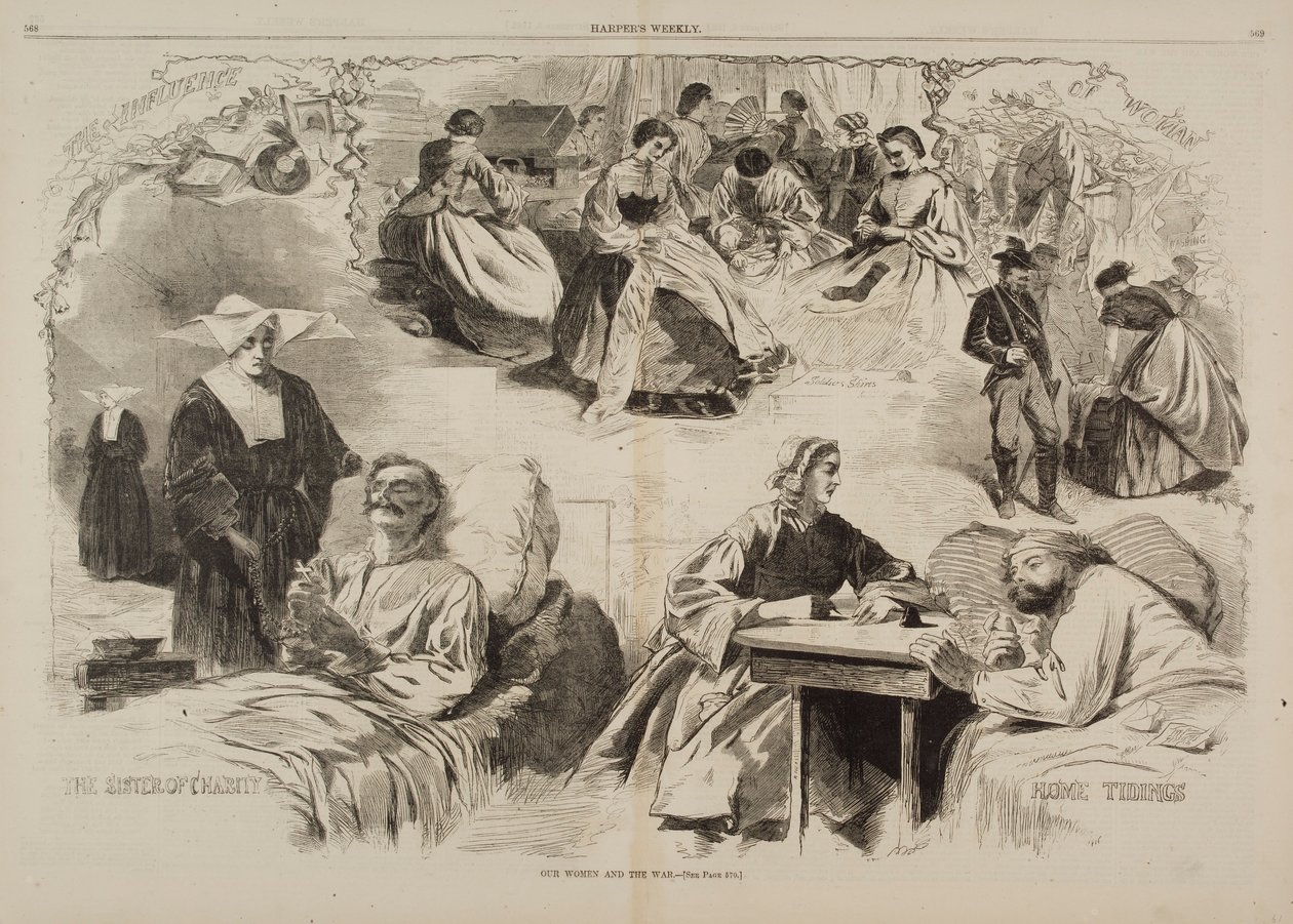 Nuestras mujeres y la guerra, de Harper