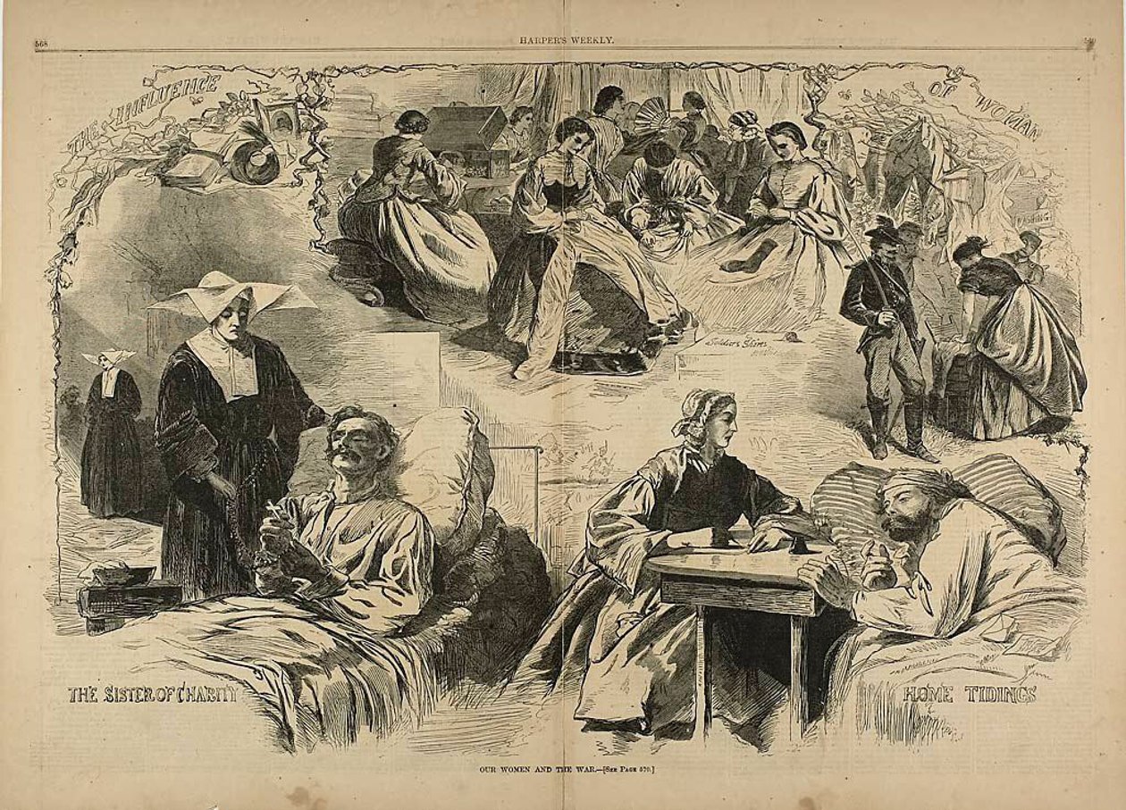 Nuestras mujeres en la guerra de Winslow Homer