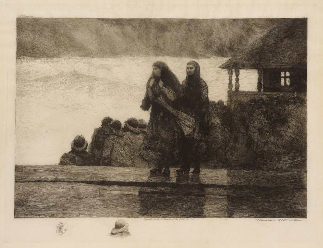 Peligros del mar de Winslow Homer