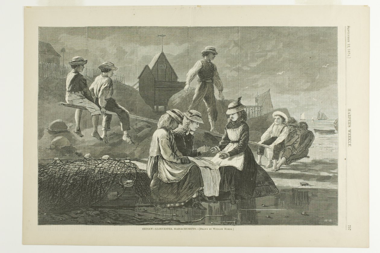 Balancín Gloucester de Winslow Homer