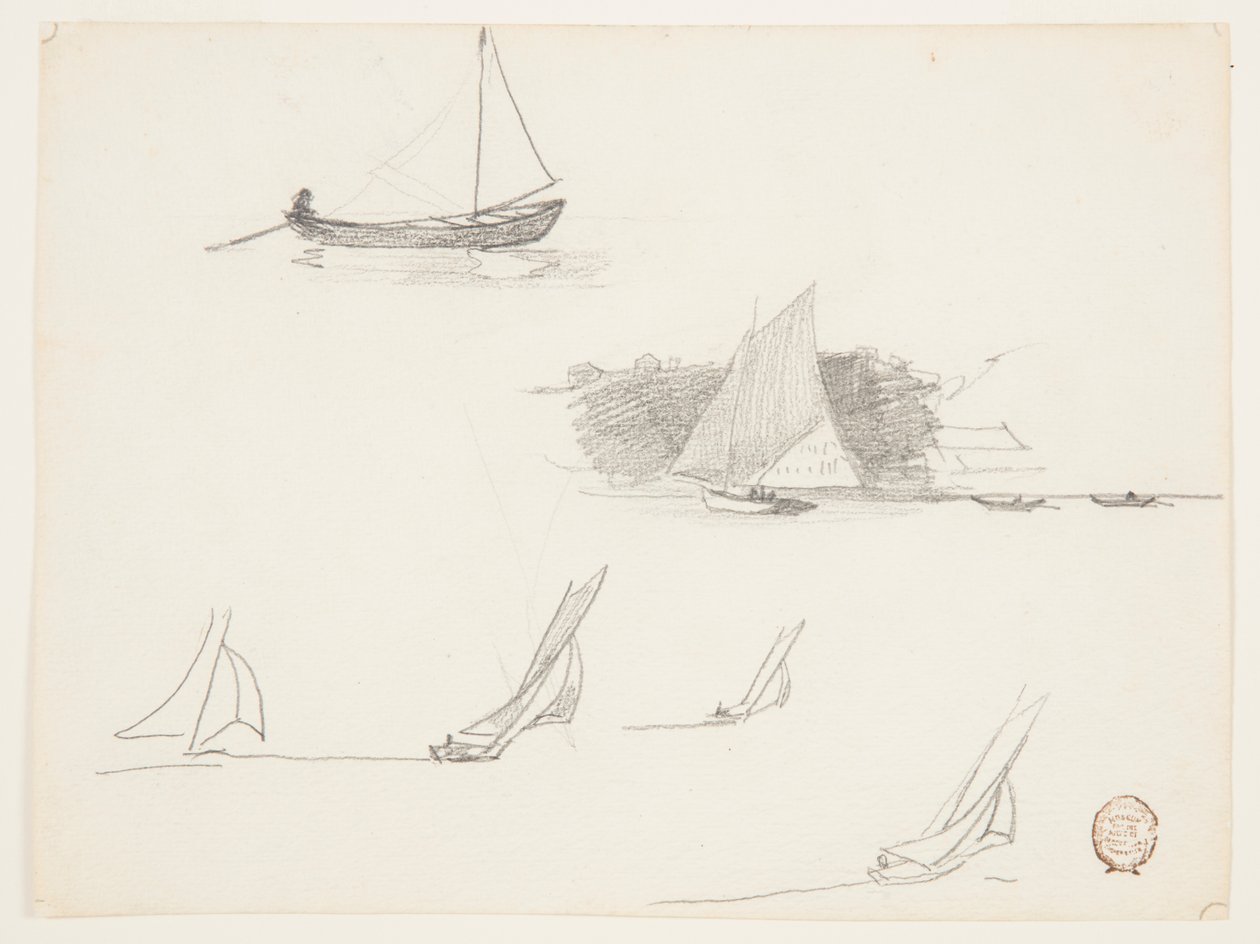 Seis estudios de veleros de Winslow Homer