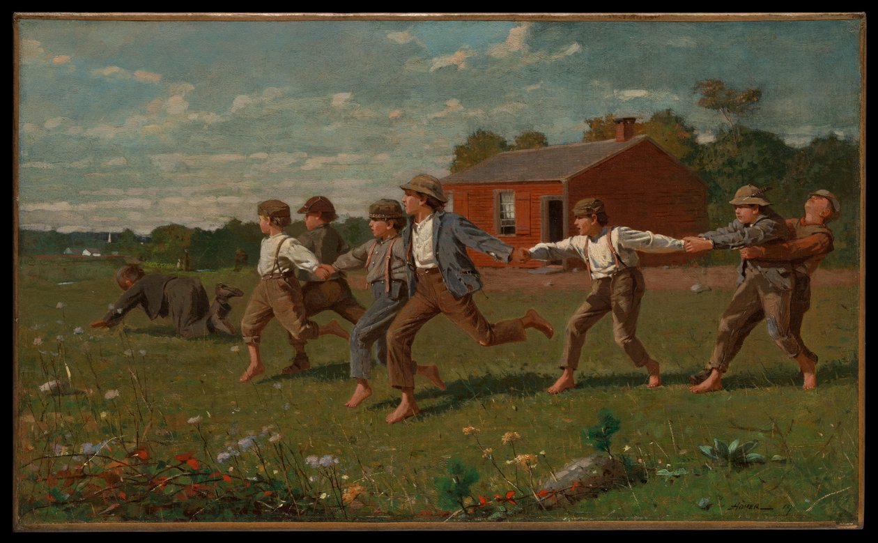 «Snap the Whip» de Winslow Homer