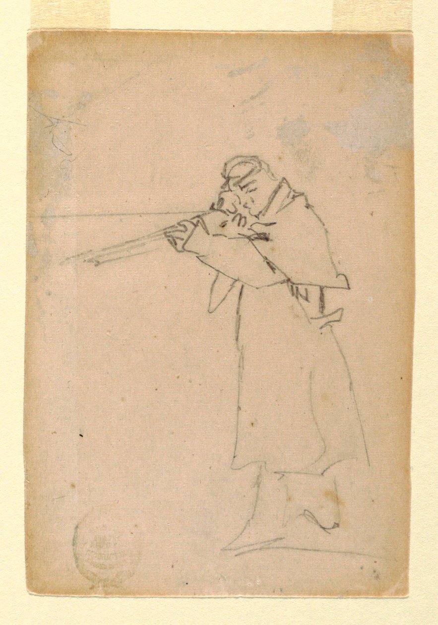 Soldado apuntando de Winslow Homer