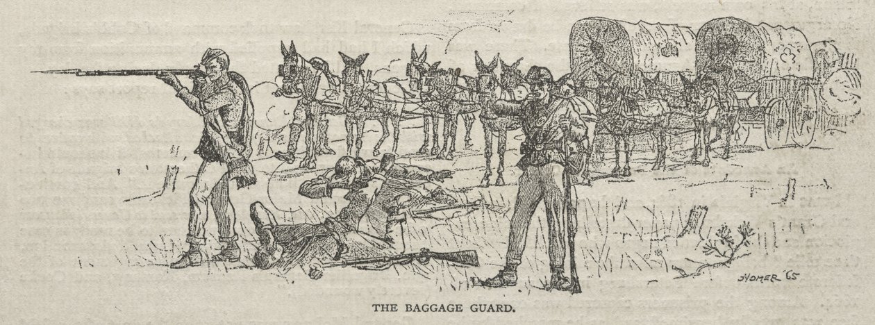 El guardián del equipaje de Winslow Homer