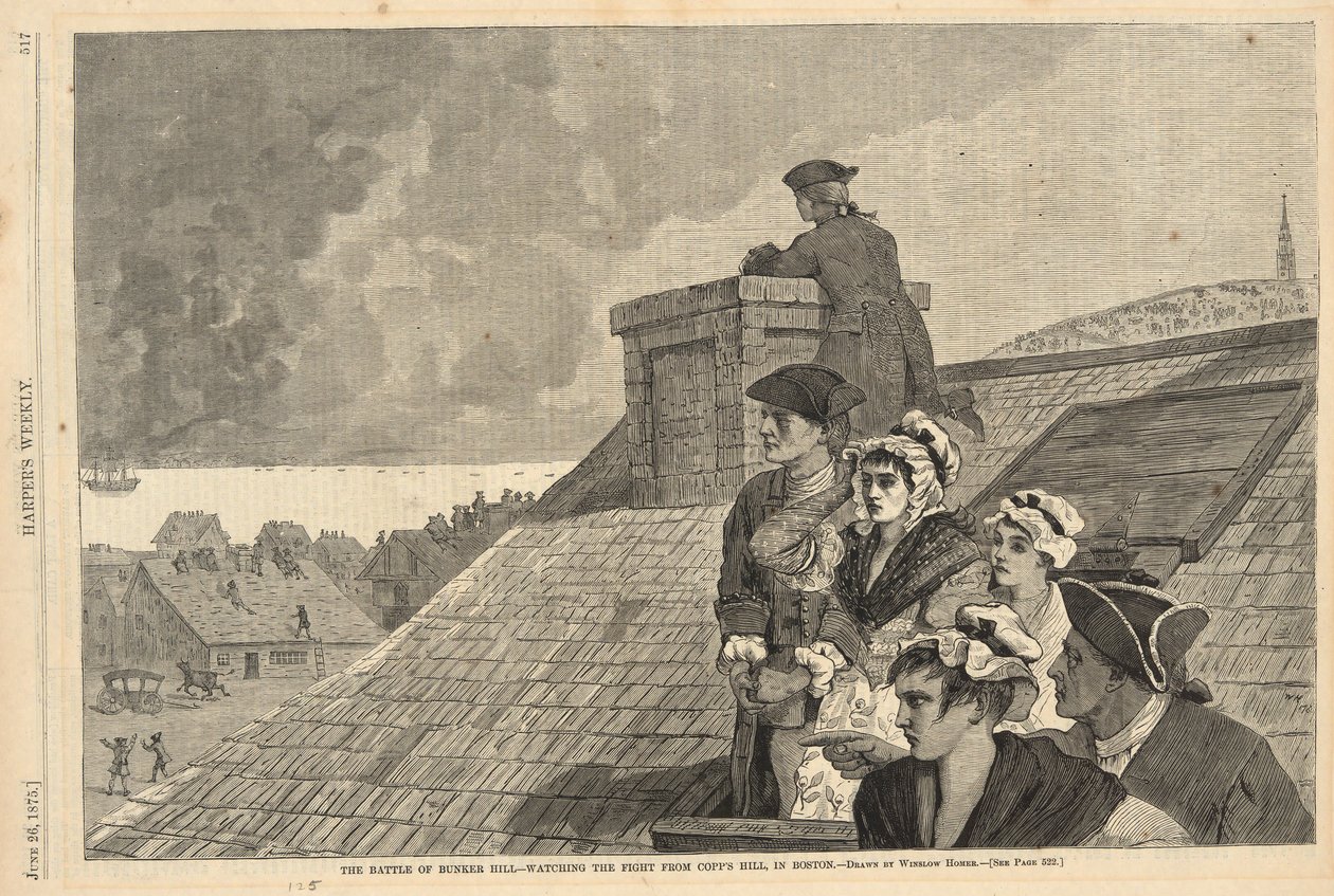 La batalla de Bunker Hill de Winslow Homer