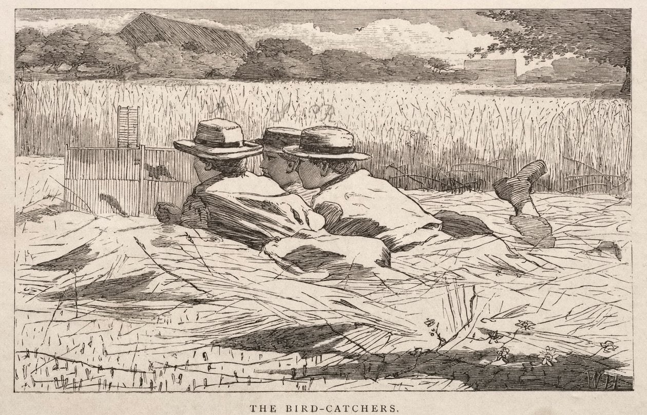 Los cazadores de aves, 1867 de Winslow Homer