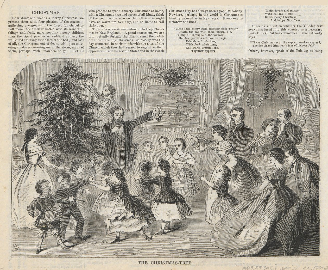 El árbol de Navidad, de Harper de Winslow Homer