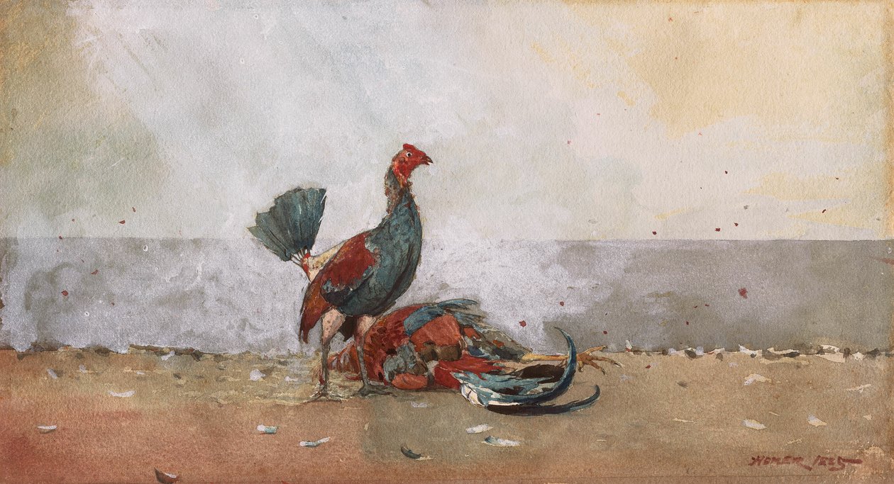 La pelea de gallos de Winslow Homer
