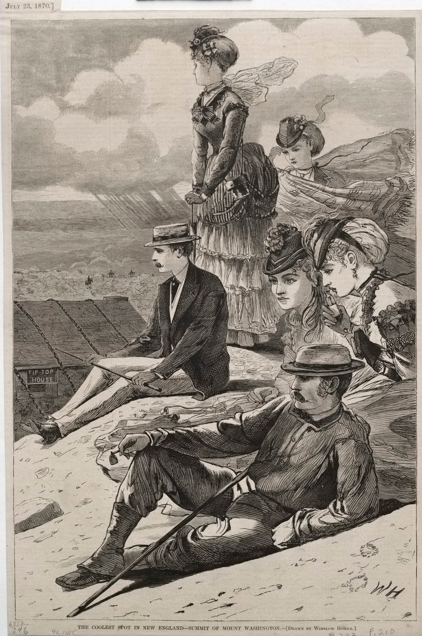El lugar más fresco de Nueva Inglaterra: la cima del monte Washington de Winslow Homer