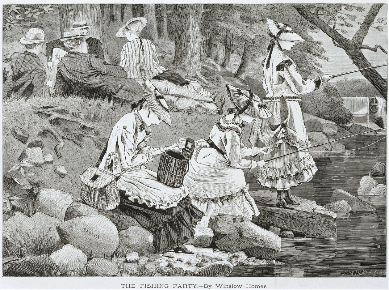 «La excursión de pesca...» de Winslow Homer