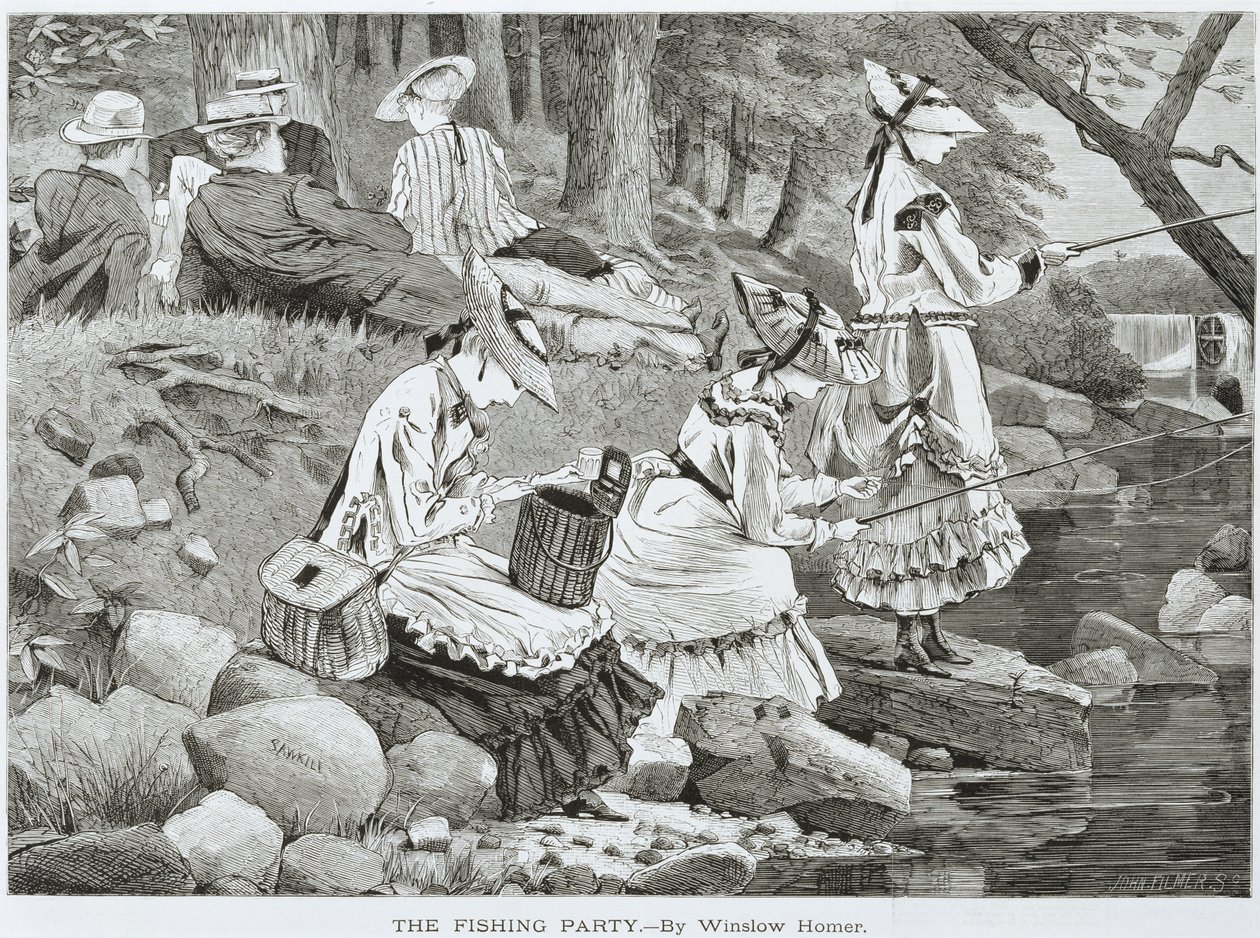 La fiesta de pesca de Winslow Homer
