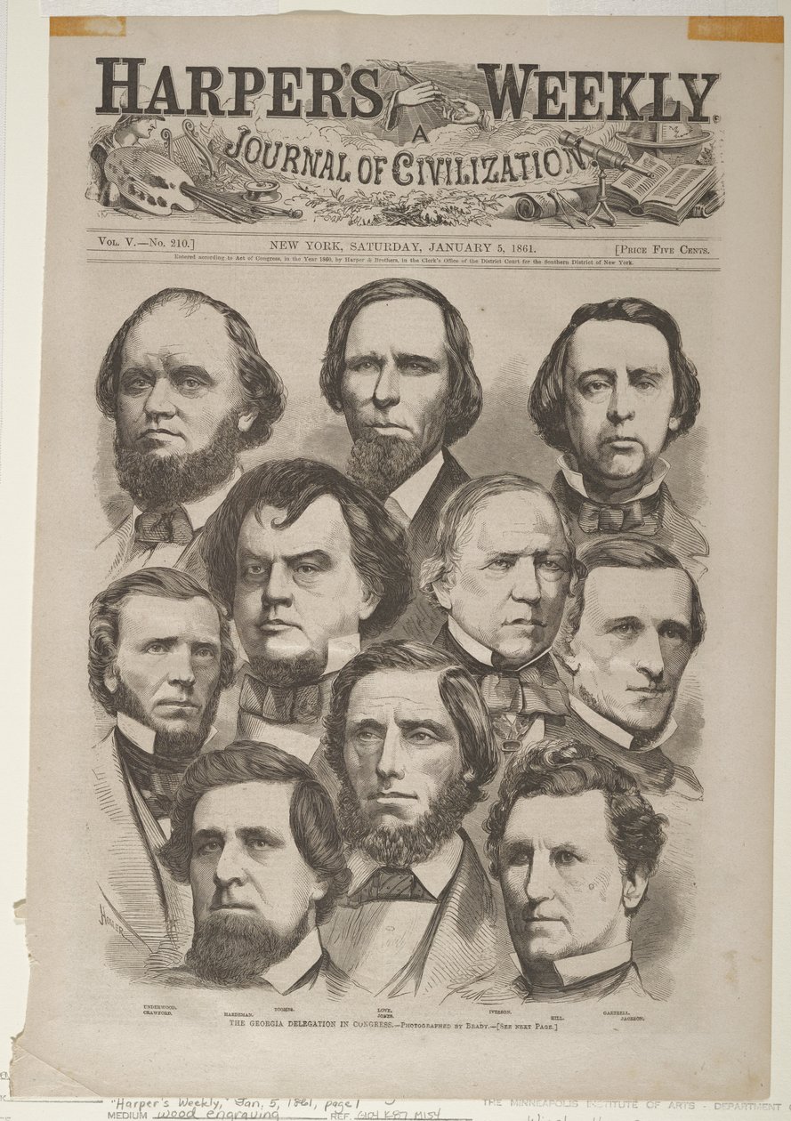 La delegación de Georgia en el Congreso de Winslow Homer