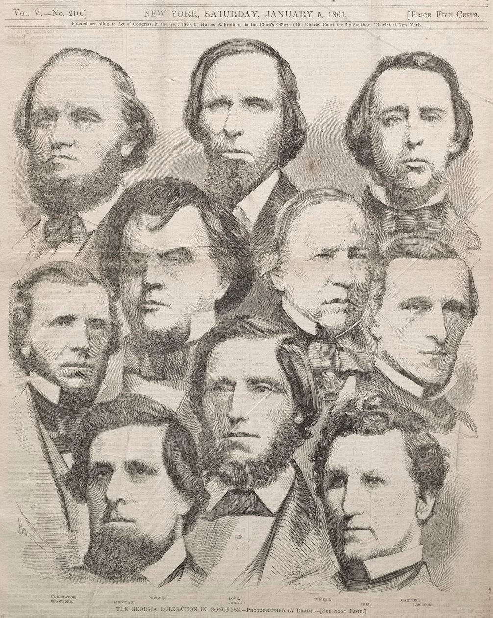 La Delegación de Georgia en el Congreso de Winslow Homer