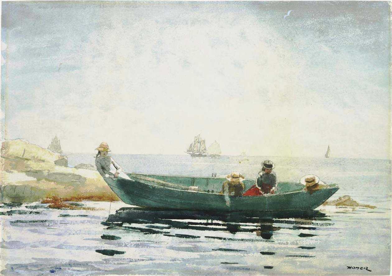 El Dory verde de Winslow Homer