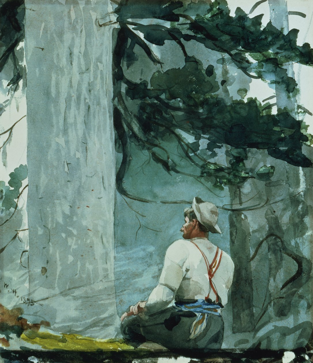 El guía, 1895 de Winslow Homer