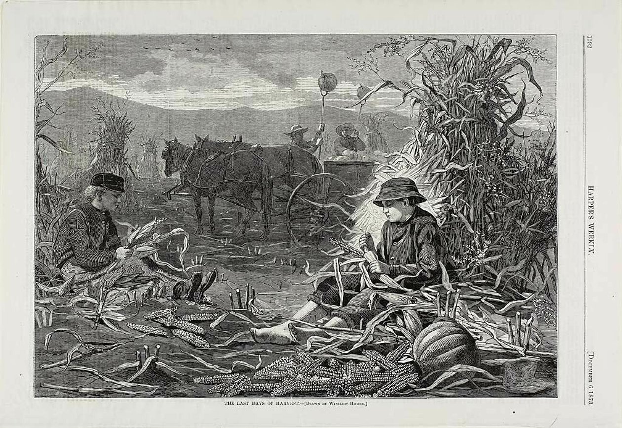 Los últimos días de la cosecha de Winslow Homer