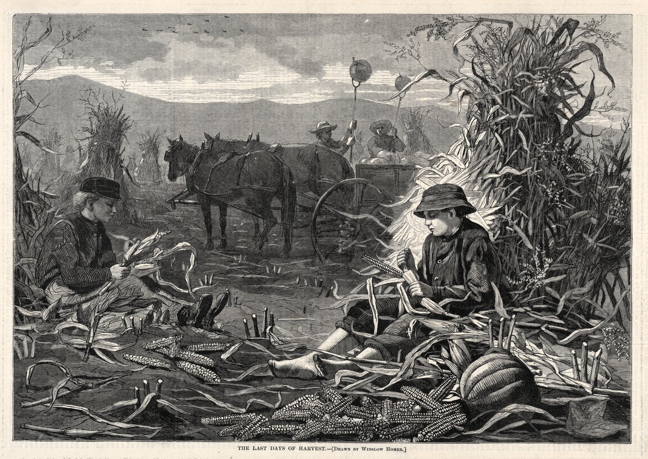 Los últimos días de la cosecha de Winslow Homer