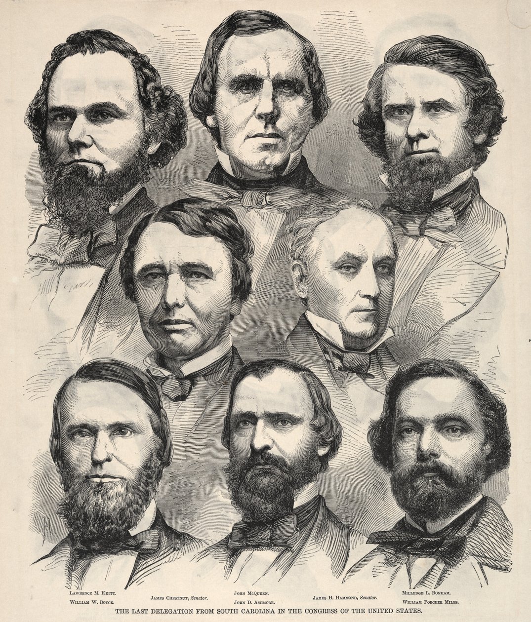 La última delegación de Carolina del Sur en el Congreso de los Estados Unidos de Winslow Homer