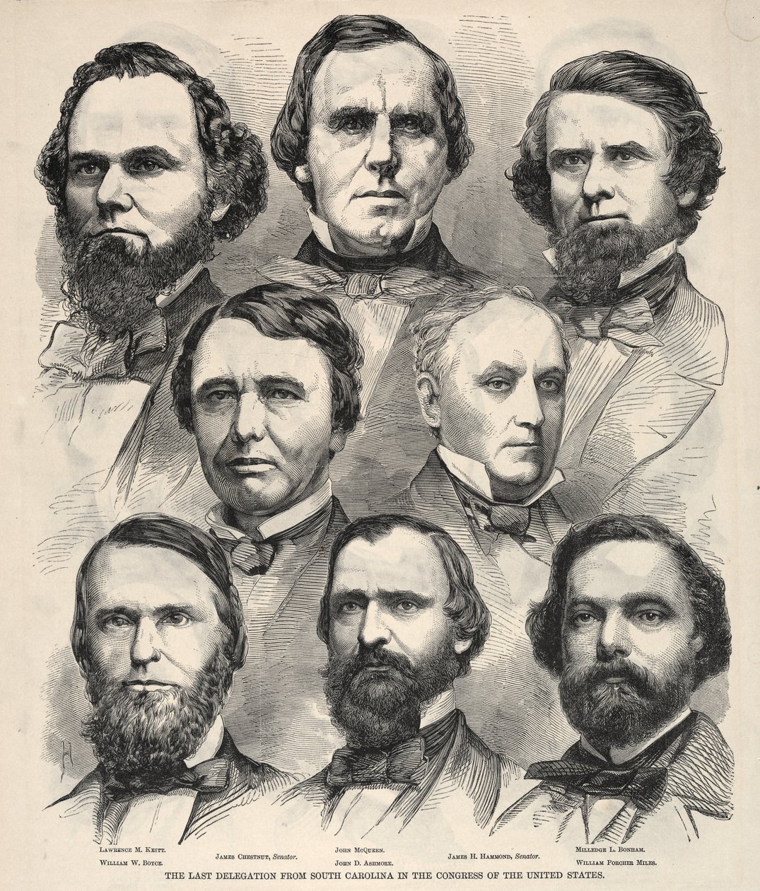 La Última Delegación de Carolina del Sur en el Congreso de los Estados Unidos de Winslow Homer