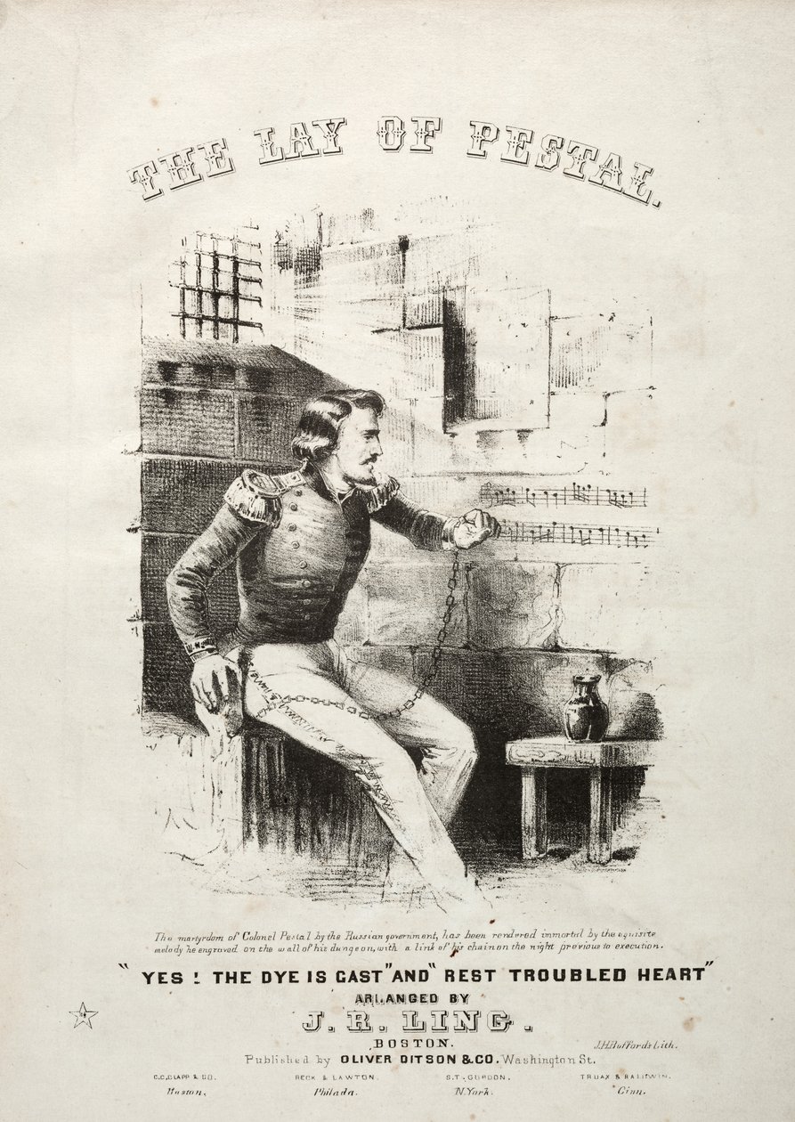 El Laico de Pestal - Portada de la partitura de Winslow Homer
