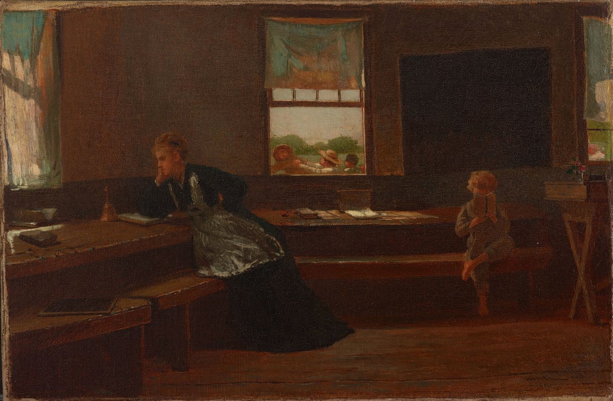 El recreo del mediodía de Winslow Homer