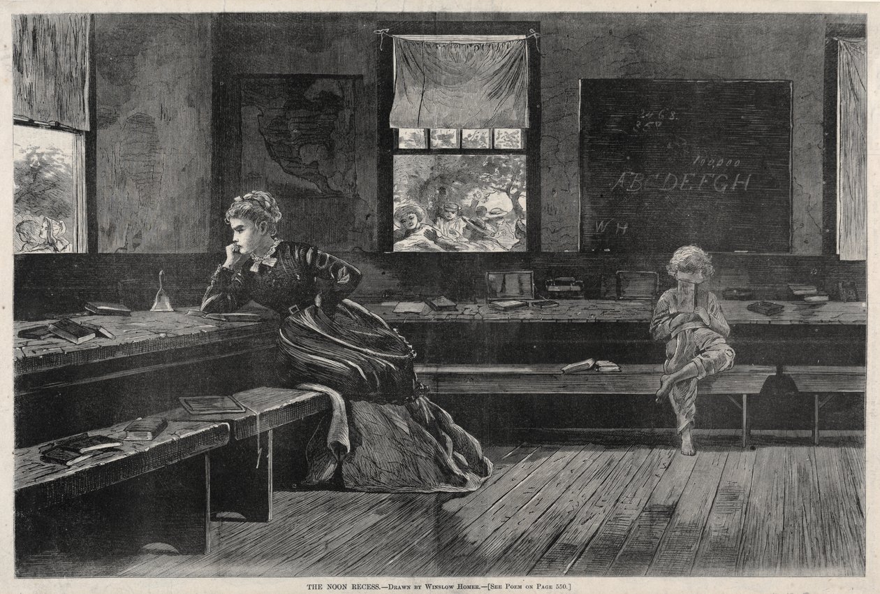 La pausa del mediodía de Winslow Homer