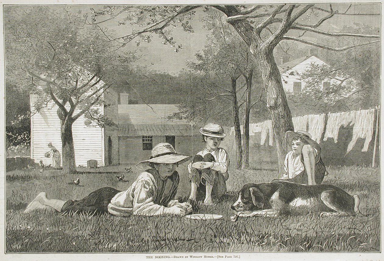 El descanso del mediodía de Winslow Homer
