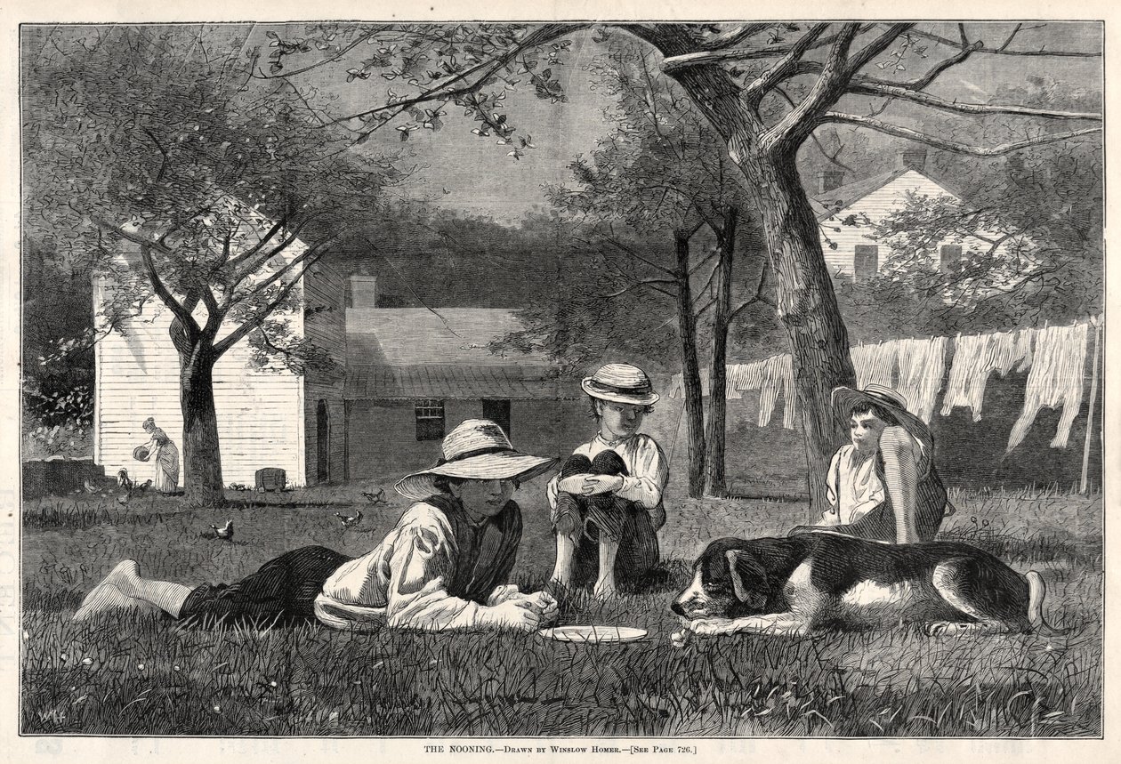 El descanso, 1873 de Winslow Homer